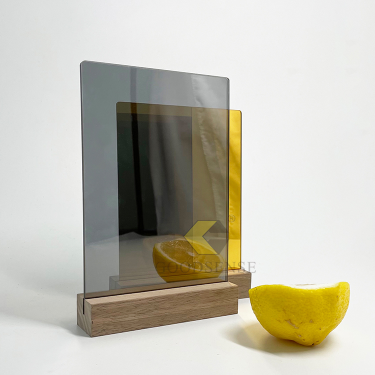 Goodsense Cermin Plastik Laser Cut Personalize Light Half PMMA Plastic